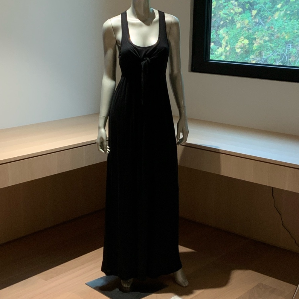 Juicy Couture Black Sleeveless Maxi Dress